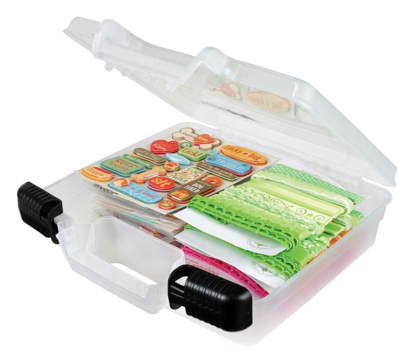 ArtBin Quick View Deep Base Carrying Case Clear Open Core Storage Container 6960AB 