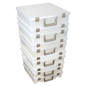 Super Satchel™ Storage Box - Clear - by ArtBin