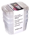 3 pack Bins with Lids (Clear), 6969AG In Packaging