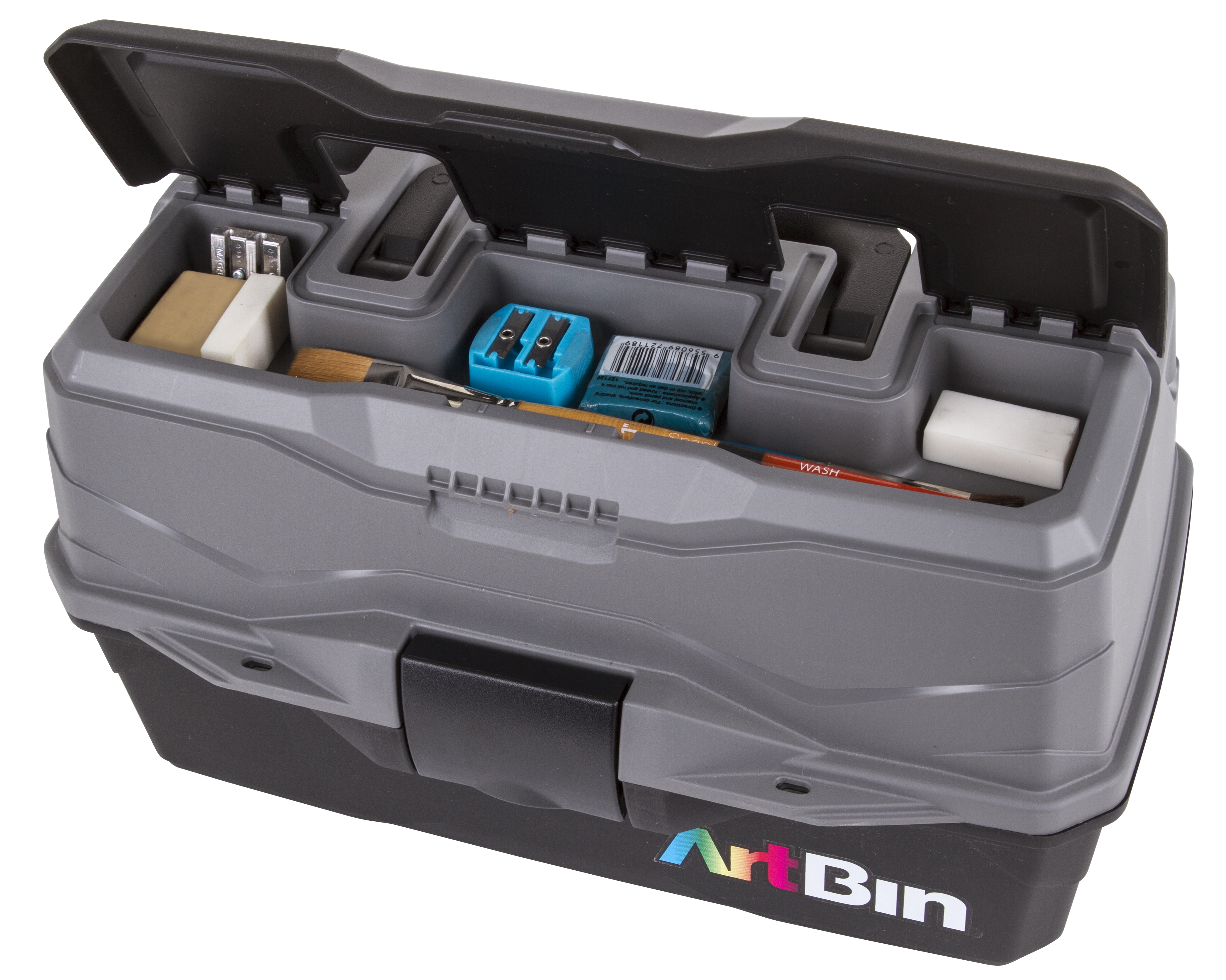 ArtBin Two Tray Art Supply Box, 6892AG