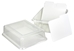 Card & Photo Organizer Box, 6841AG Open with White Folders