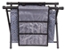Needle Arts Caddy-Gray Print - 6932AG Front View