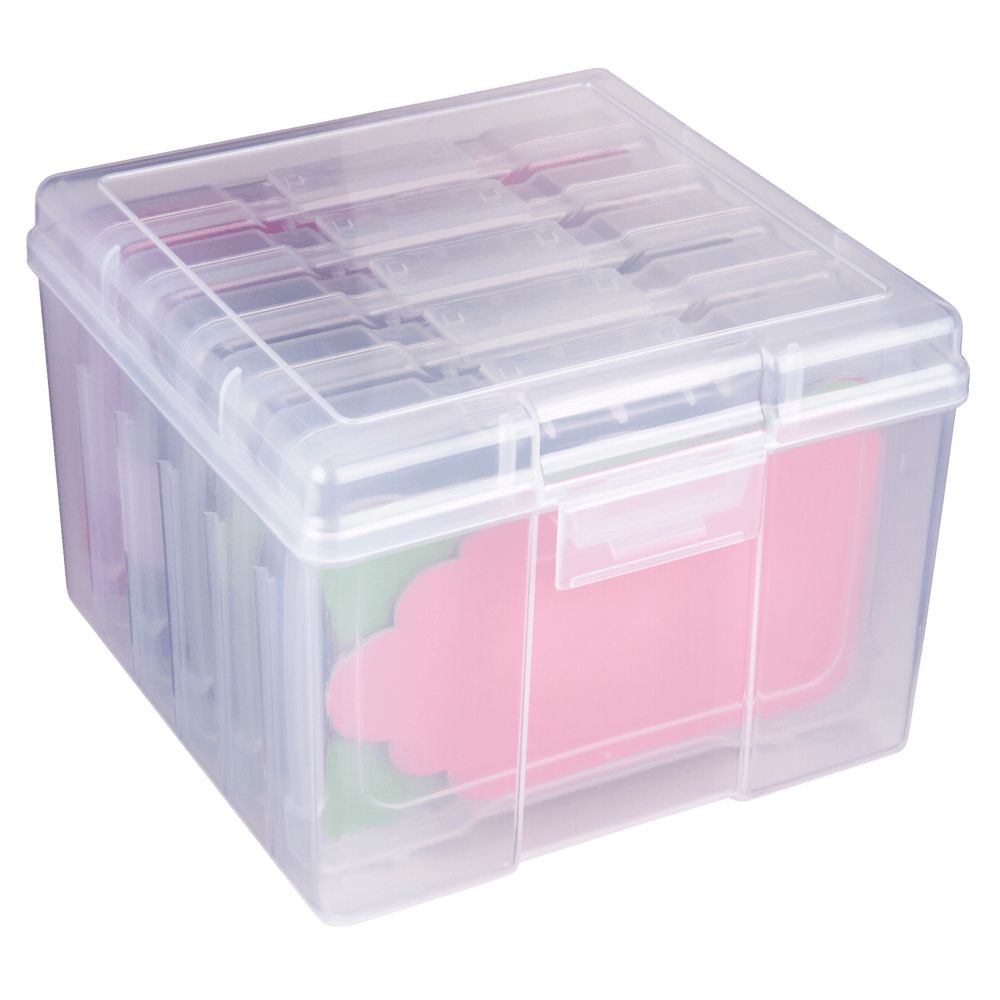 Clear Craft and Photo Storage - 4x6 Case