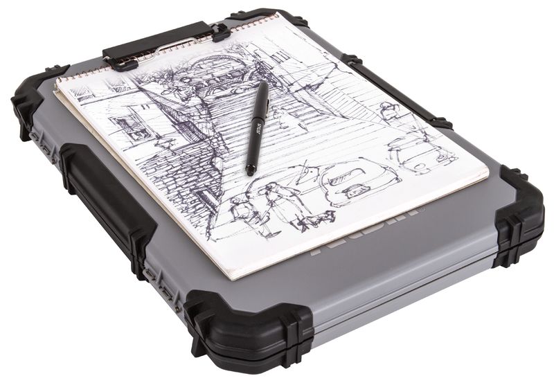 Deli 8K Drawing Clipboard With Storage Backpack Sketch Paper