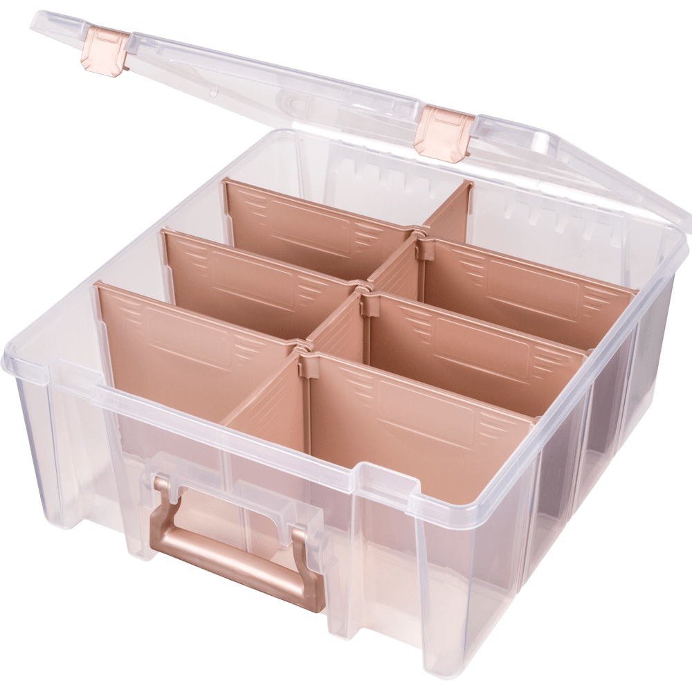 Super Satchel™ Deluxe-Divided Lid/ 1 Compartment Base, 6981AB