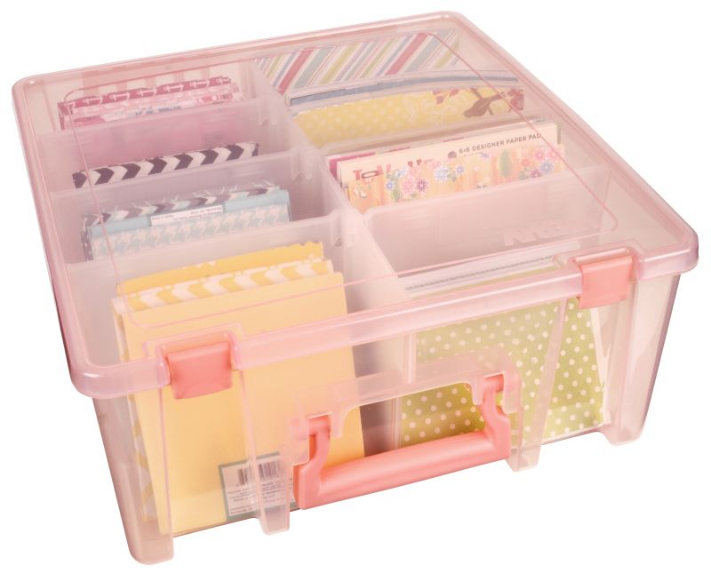 Art Bin Super Satchel Double Deep With Removable Dividers - Craft Warehouse