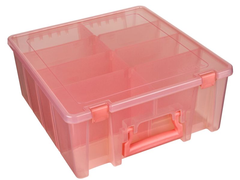 Rebrilliant Super Satchel Double Deep with Removable Divider Plastic Box &  Reviews