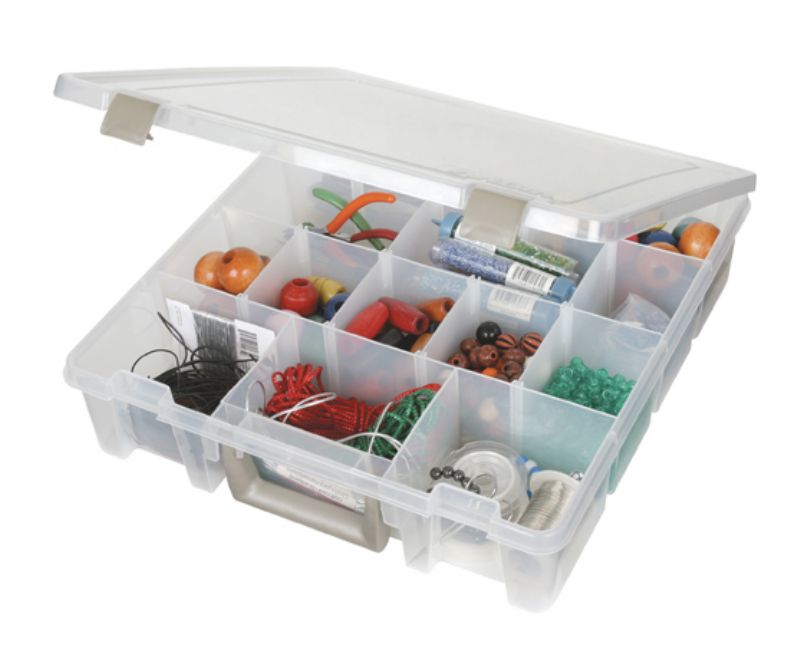 3 ArtBin Super Satchel System Double Deep with Dividers and Lift out Tray  6899AC