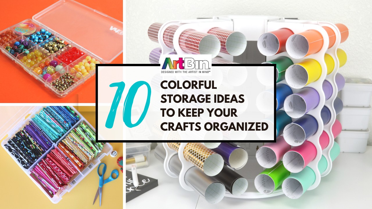 10 Colorful Craft Storage Ideas to Stay Organized